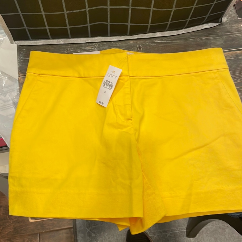 Loft shorts, stretch, 4in inseam